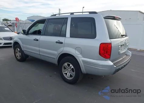 2003 Honda Pilot Ex-L из США, поврежденный, VIN 2HKYF18563H617451